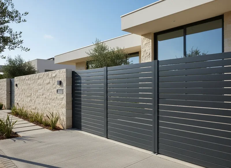 גדרות אלומיניום אלגנטיות