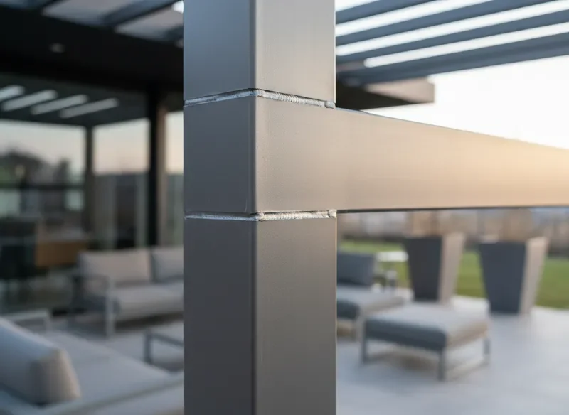 פרט חיבור אלומיניום מדויק