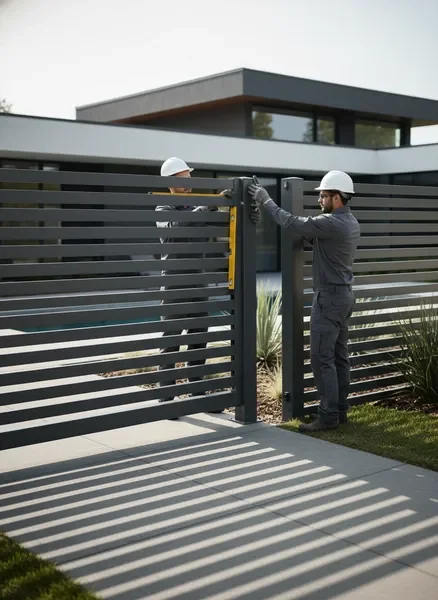 גדר אלומיניום באיכות פרימיום